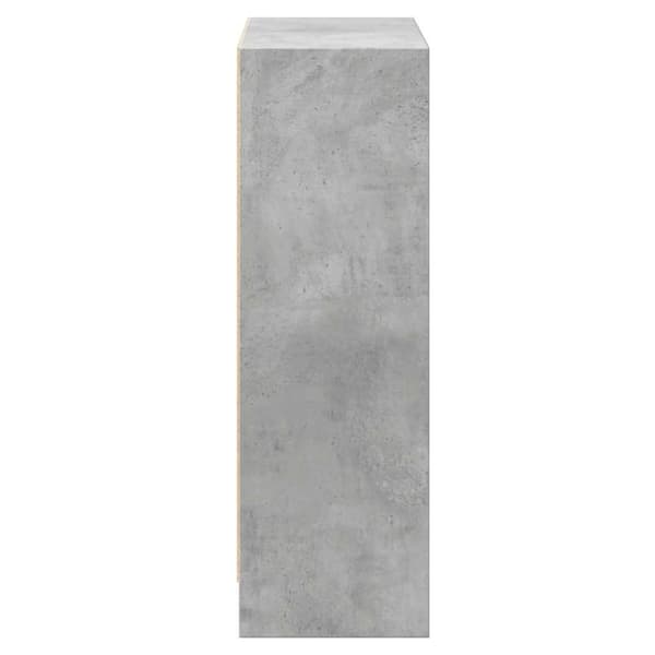 vidaXL Bogreol/reol 80x24x75 cm konstrueret træ hvid change