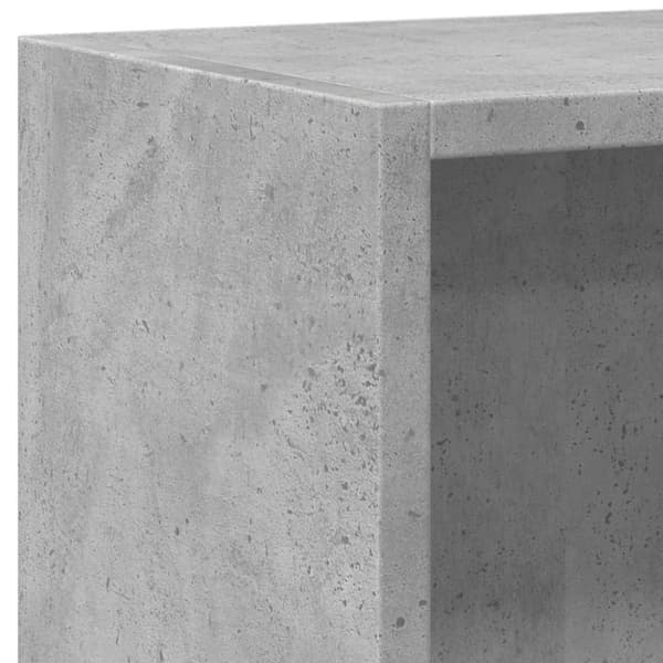 vidaXL Bogreol/reol 80x24x75 cm konstrueret træ hvid change