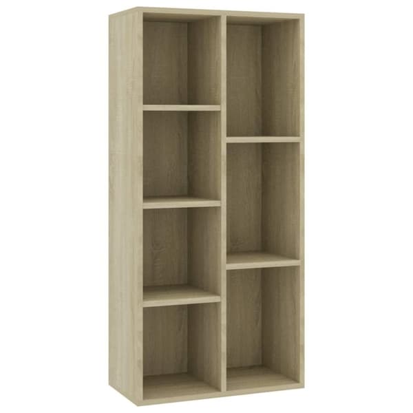 vidaXL bogreol 50x25x106 cm konstrueret træ sonoma-eg