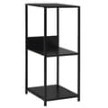 Miniatyrbilde 1 av 7: vidaXL Liten rett bokhylle svart 33,5x39,6x79,7 cm konstruert tre