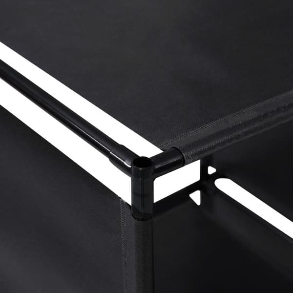 vidaXL Trappehylle 130x45x170 cm stoff