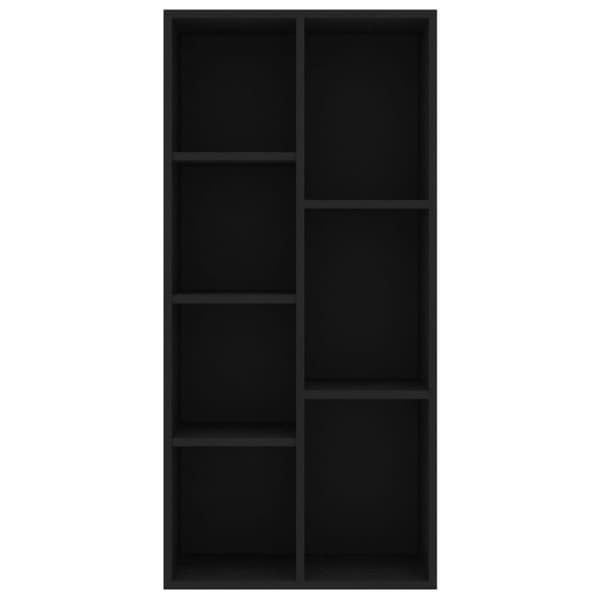 vidaXL bogreol 50x25x106 cm konstrueret træ sort