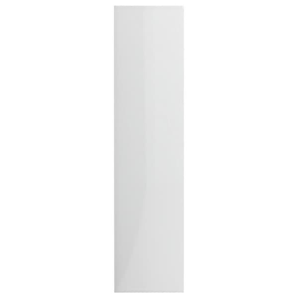vidaXL Reol 50x25x106 cm spånplade højglans hvid