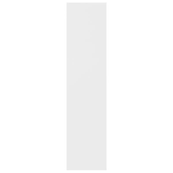 vidaXL Reol 50x25x106 cm spånplade hvid