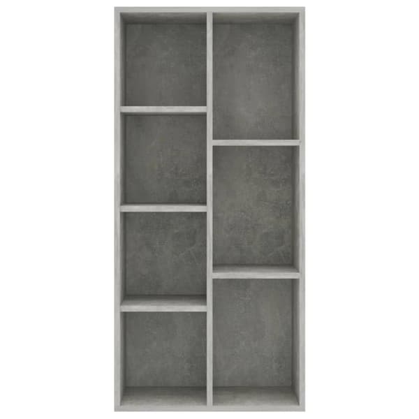 vidaXL Reol 50x25x106 cm spånplade betongrå
