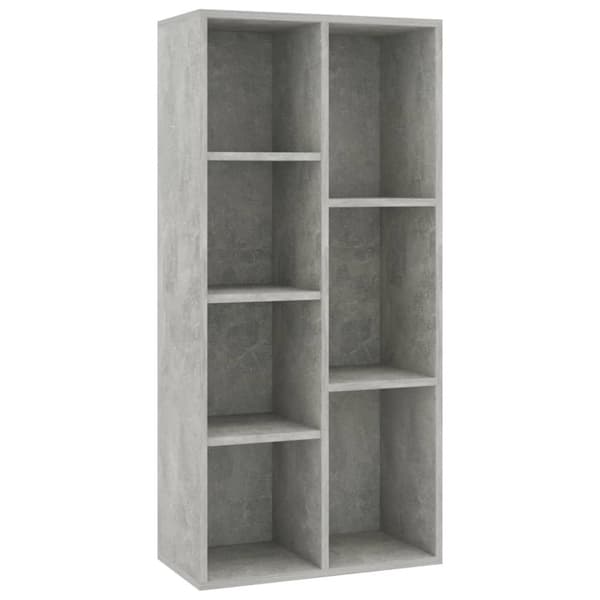 vidaXL Reol 50x25x106 cm spånplade betongrå