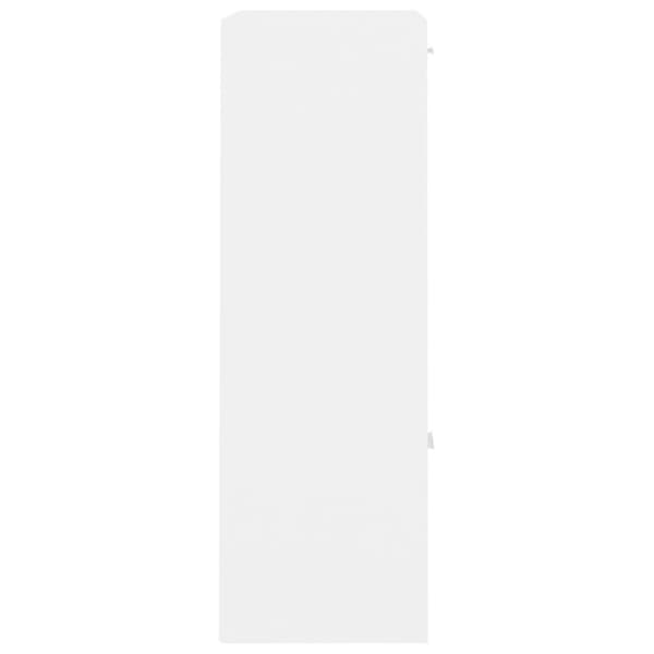 vidaXL opbevaringsreol 60x29,5x90 cm spånplade hvid