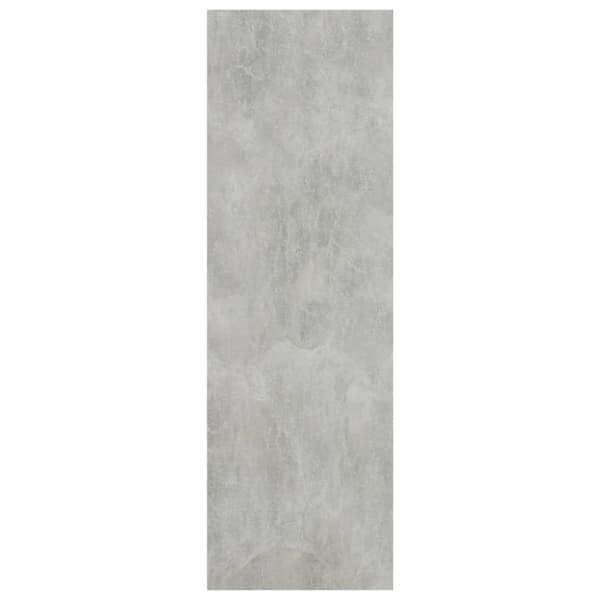 vidaXL Bogreol/reol 40 x 24 x 75 cm spånplade betongrå change