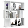 Miniatyrbillede 2 af 8: vidaXL Reol/rumdeler 80 x 24 x 96 cm spånplade hvid højglans