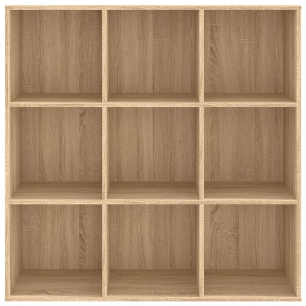 vidaXL Bogreol/reol 98x29x97,5 cm spånplade sonoma-eg change
