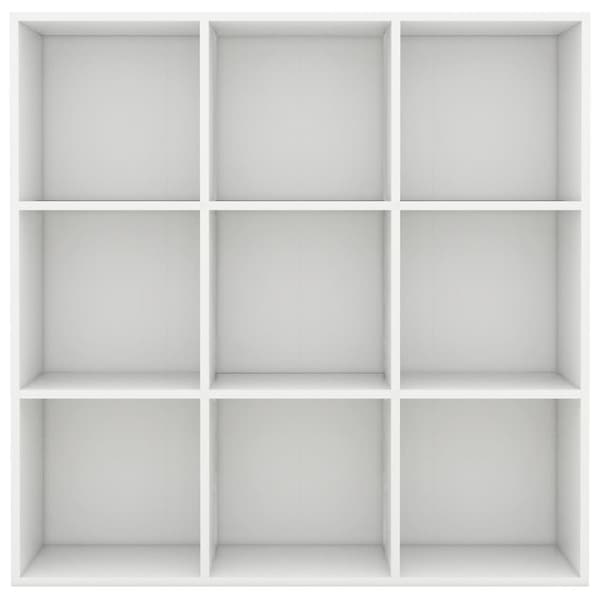vidaXL Bogreol/reol 98x29x97,5 cm konstrueret træ hvid change