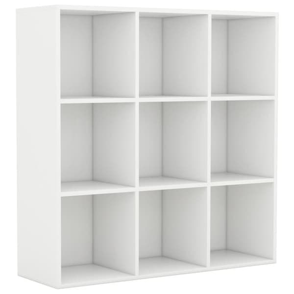 vidaXL Bogreol/reol 98x29x97,5 cm konstrueret træ hvid change
