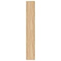 Miniatyrbilde 5 av 8: vidaXL Bokhylle/Romdeler sonoma eik 155x24x160 cm konstruert tre