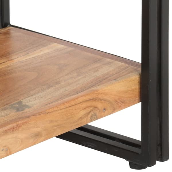 vidaXL Bokhylle 5 etasjer 60x30x180 cm heltre akasie