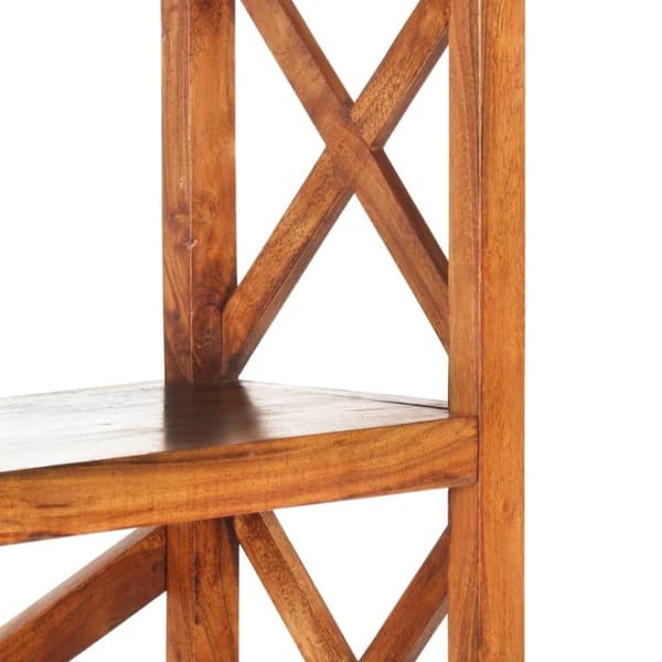 vidaXL Bokhylle 100x30x180 cm heltre akasie med honningfinish
