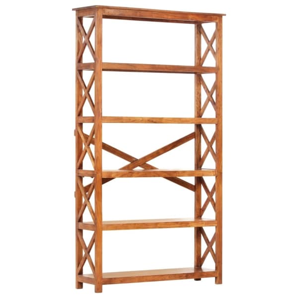 vidaXL Bokhylle 100x30x180 cm heltre akasie med honningfinish