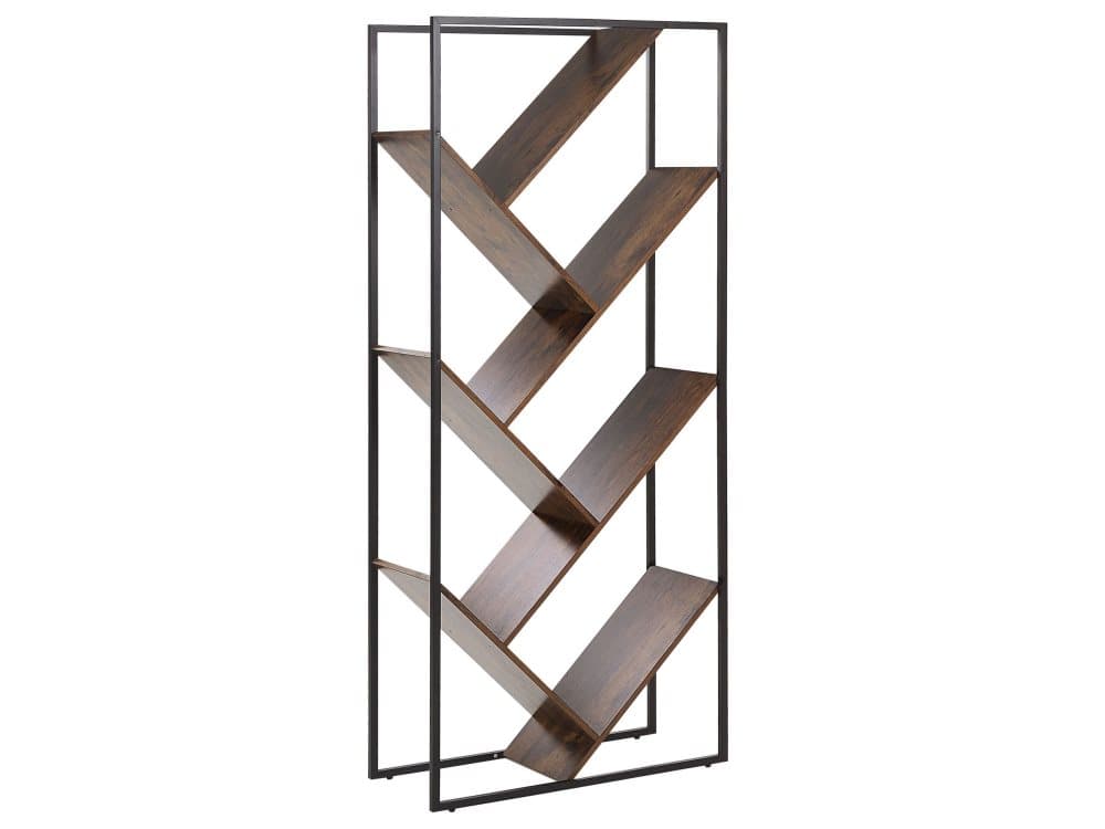 Hylla 6 mörkträ VARDEN