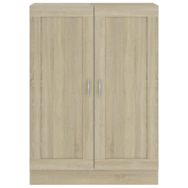 vidaXL Bokhylle sonoma eik 82,5x30,5x115 cm sponplate