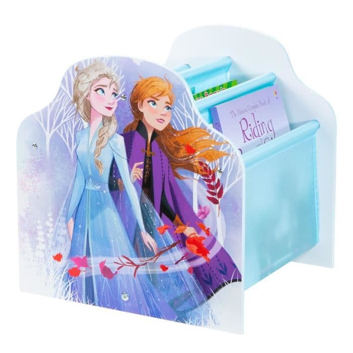 DISNEY FROZEN Fryst bokhylla - Fryst boklagring för barnrummet - Blått