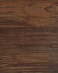 Miniatyrbillede 8 af 8: Reol Mørkt Træ Sort Metal 150 x 25 x 47 cm Dekorativ Bogreol Opbevaring med 5 Hylder Etage Åben Ryg Industriel Design Stue Kontor Indretning
