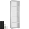 Miniatyrbillede 3 af 7: Bogreol Lexi 5 rum 60x30x190cm - hvid