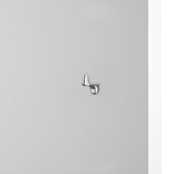 Bogreol Lexi 5 rum 60x30x190cm - hvid