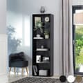Miniatyrbillede 1 af 7: Bogreol Lexi 5 rum 60x30x190cm - hvid