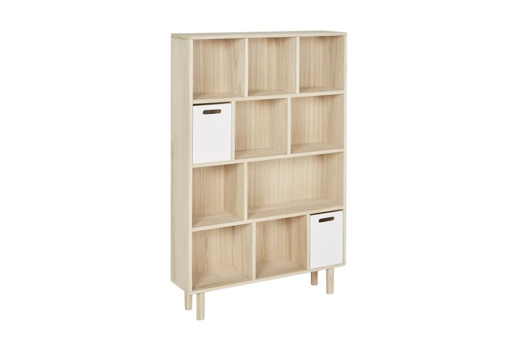 ALEERA Hylla 75 Vit/Natur