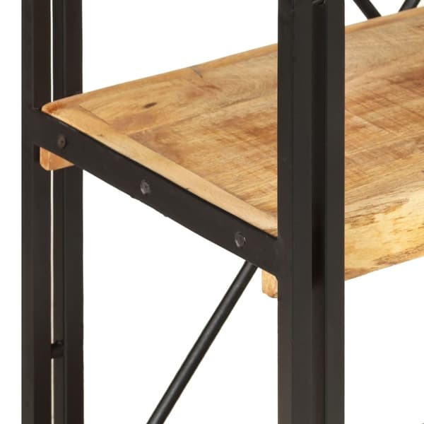 vidaXL bogreol m. 3 hylder 60x30x80 cm massivt mangotræ