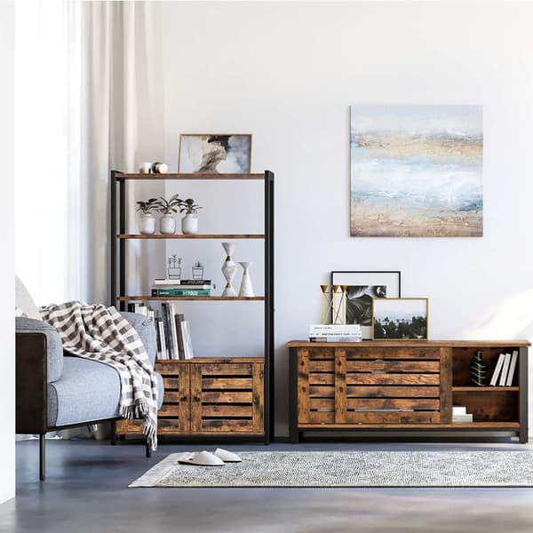 Säilytyskaappi + ovet ja hyllyt 70x30x121,5 cm
