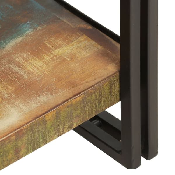 vidaXL Bokhylle 5 etasjer 40x30x180 cm gjenvunnet heltre