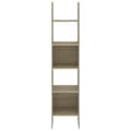Miniatyrbillede 2 af 7: vidaXL bogskab 40x35x180 cm spånplade sonoma-eg