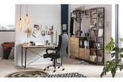 Nettetal Bogreol 210x30 cm 6 Skuffer + 8 Hylder