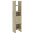 Miniatyrbillede 1 af 8: vidaXL bogskab 40x35x180 cm spånplade sonoma-eg