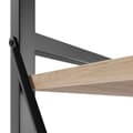 Miniatyrbillede 6 af 10: Reol Manchester 47,5 x 34,5 x 151,5 cm - Industrielt lyst træ, egetræ Sonoma