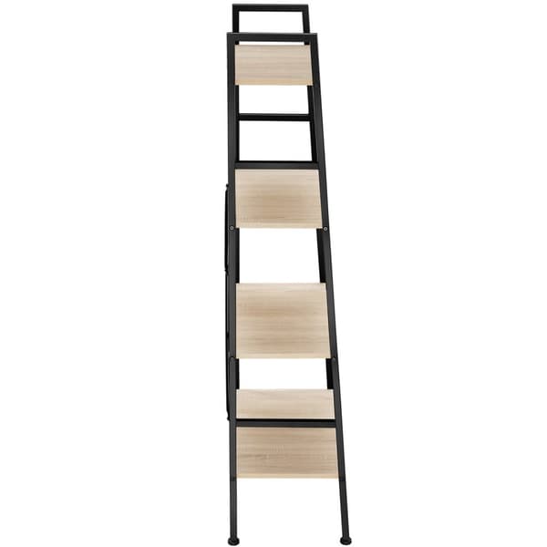 Stigereol Liverpool 61,5 x 36,5 x 150 cm - Industrielt lyst træ, egetræ Sonoma