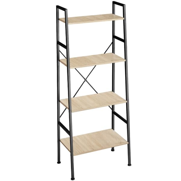 Stigereol Liverpool 61,5 x 36,5 x 150 cm - Industrielt lyst træ, egetræ Sonoma