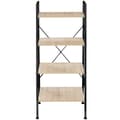 Miniatyrbillede 4 af 10: Newcastle stigereol 57,5 x 35,5 x 139 cm - Industrielt lyst træ, egetræ Sonoma