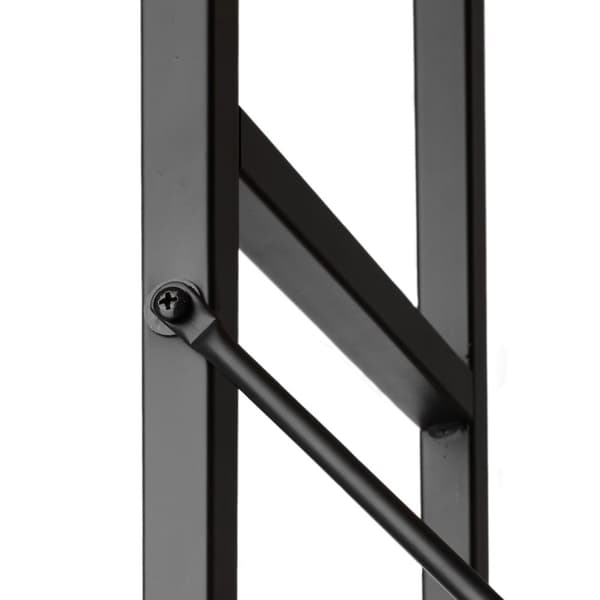 Newcastle stigereol 57,5 x 35,5 x 139 cm - Industrielt lyst træ, egetræ Sonoma