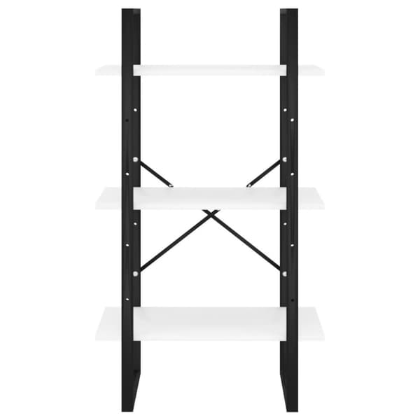 vidaXL opbevaringsreol 60x30x105 cm konstrueret træ hvid