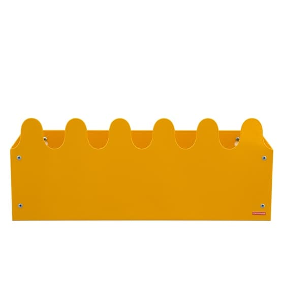 Roommate - Hylla - Sinus Box & Coat rack Yellow