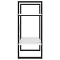 Miniatyrbillede 7 af 9: vidaXL bogreol med 2 hylder 60x30x70 cm konstrueret træ hvid