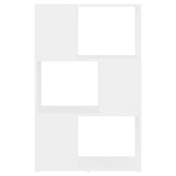 vidaXL bogreol/rumdeler 60x24x94 cm konstrueret træ hvid