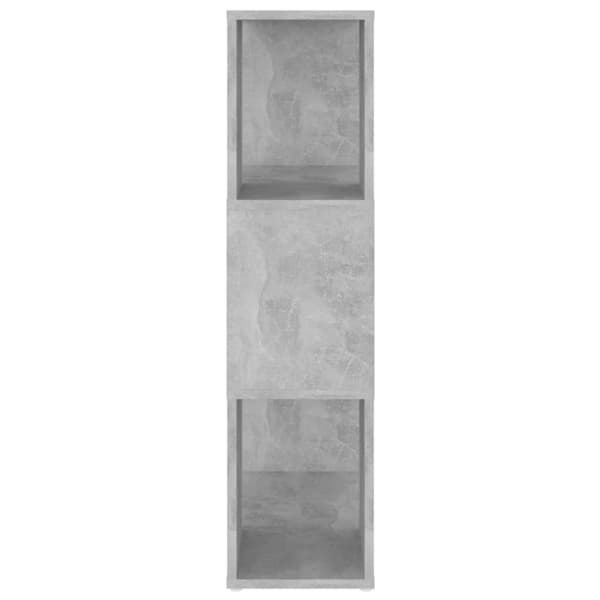 vidaXL bogreol/rumdeler 60x24x94 cm konstrueret træ betongrå