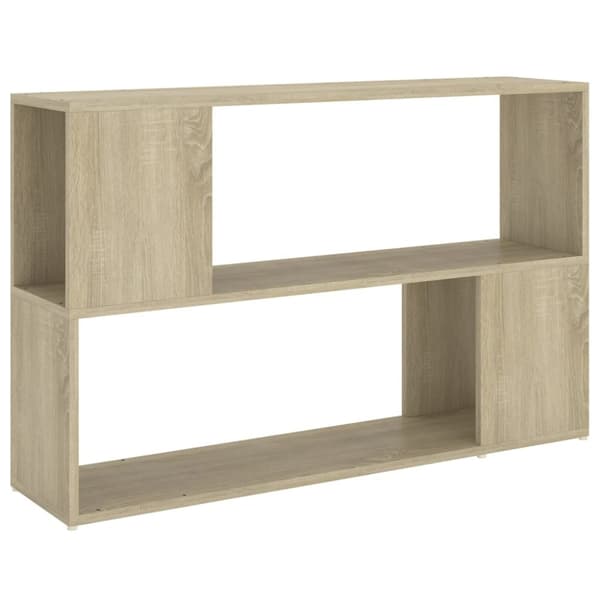 vidaXL Kirjahylly Sonoma-tammi 100x24x63 cm lastulevy