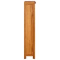 Miniatyrbillede 3 af 7: vidaXL bogreol med 4 hylder 70x22x110 cm massivt egetræ