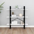 Miniatyrbillede 4 af 10: vidaXL bogreol 100x30x105 cm spånplade hvid