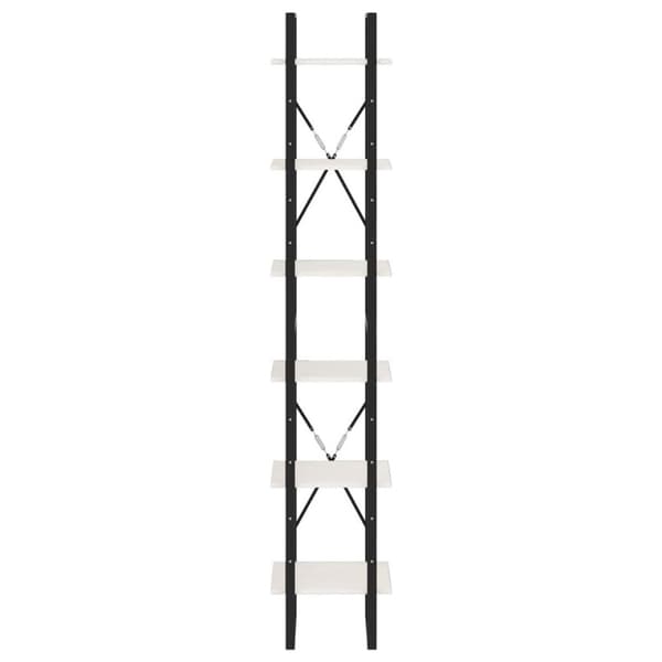 vidaXL Høyskap hvit 40x30x210 cm heltre furu