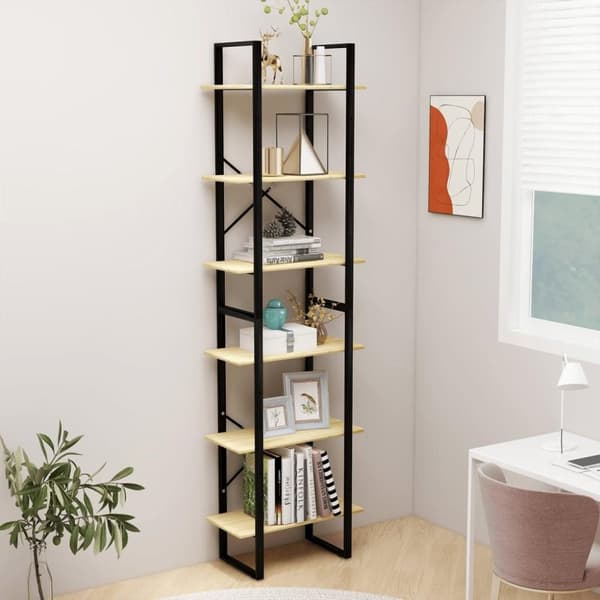 vidaXL Oppbevaringshylle 60x30x210 cm heltre furu