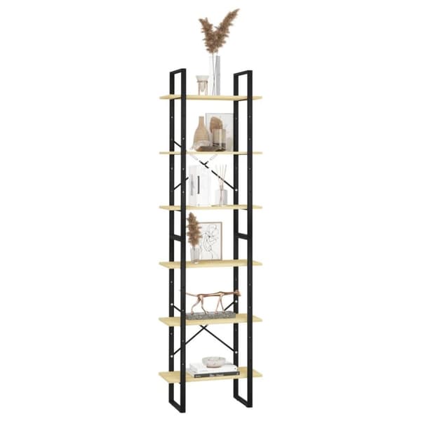 vidaXL opbevaringsreol 60x30x210 cm massivt fyrretræ